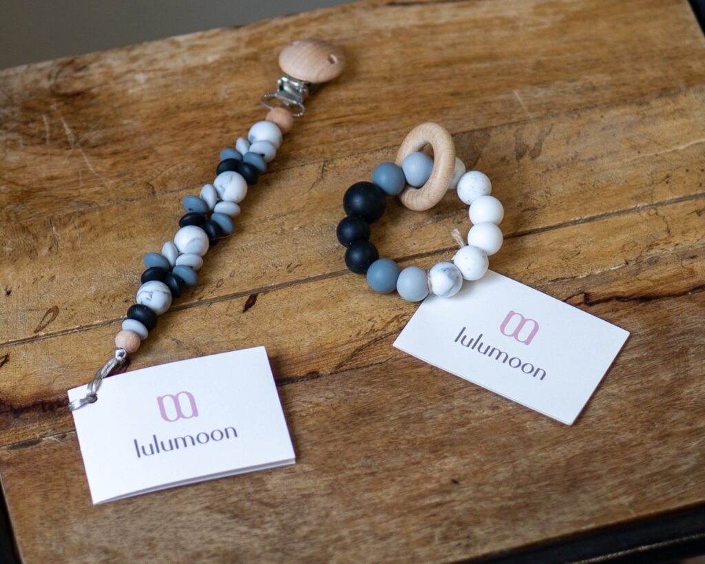 Dúo Cesta Aire Tonos Grises y Mármol | Lulumoon