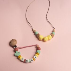 Dúo Cesta Aire Personalizado Lola con Cactus | Lulumoon
