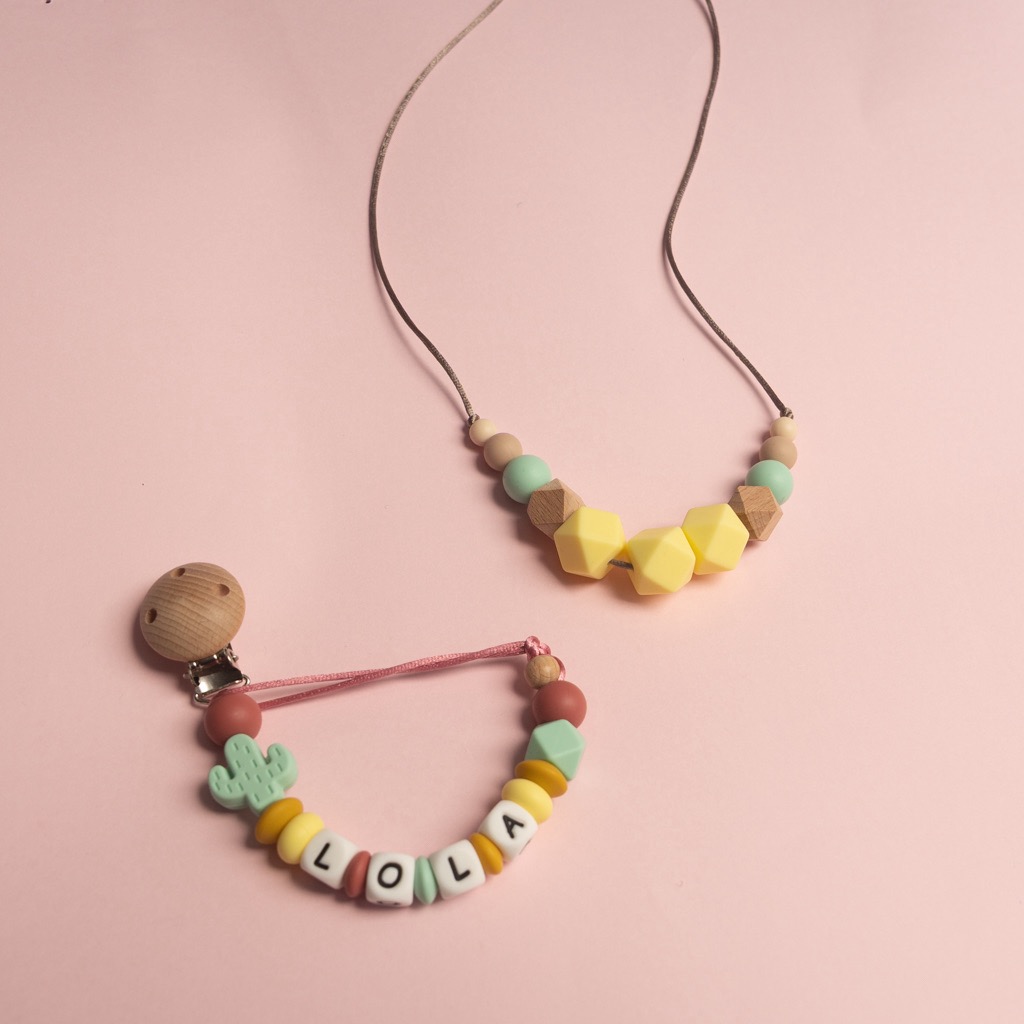 Dúo Cesta Aire Personalizado Lola con Cactus | Lulumoon