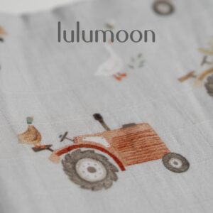 Muselina de algodón suave para bebé con estampado