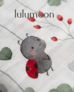 Muselina de algodón suave para bebé con estampado