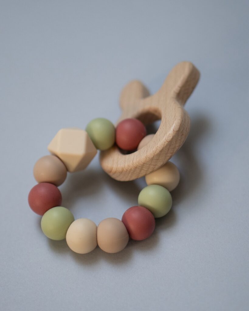 Conjunto Regalo Mamá Recién Nacido Apego Collar Lactancia Margarita